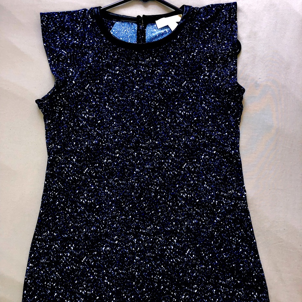 Michael Kors Tunic with leather neck detail